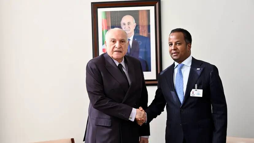 O Sr. Ataf mantém conversações em Nova Iorque com o Ministro dos Negócios Estrangeiros e da Cooperação Internacional da Somália