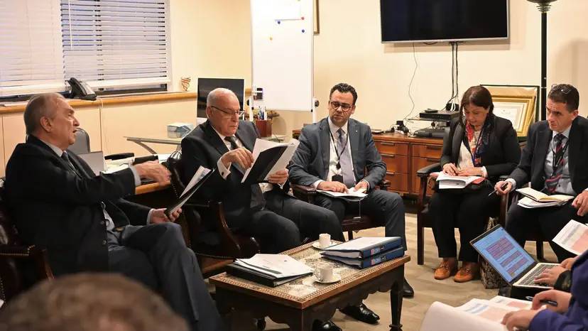 O Sr. Ataf lidera a delegação da Argélia nos trabalhos da Semana de Alto Nível da 81.ª sessão da Assembleia Geral das Nações Unidas