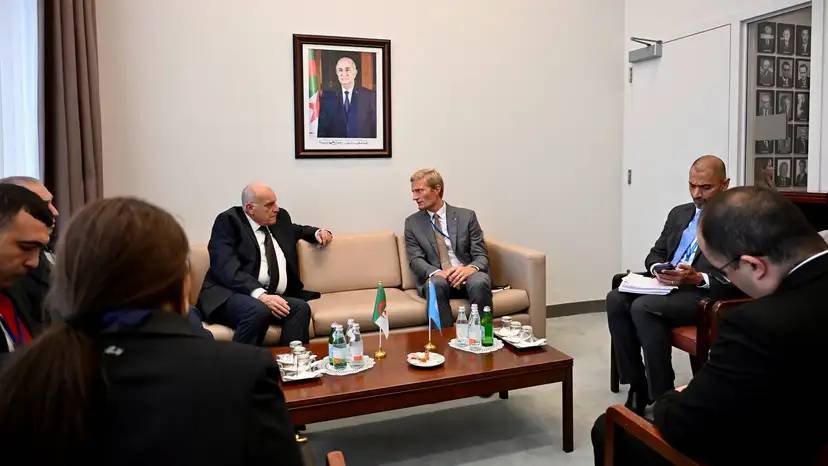 Mr. Attaf Holds Talks with the Acting Executive Director of the World Food Program Mr. Attaf Holds Talks with the Acting Executive Director of the World Food Program