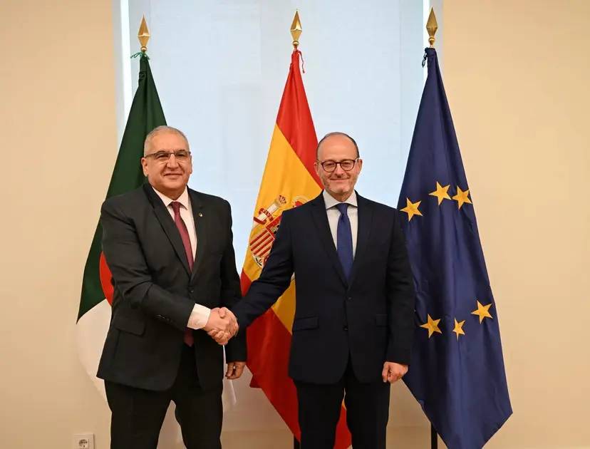 O Sr. Magraraman copreside com o seu homólogo espanhol as consultas políticas argelino-espanholas em Madrid